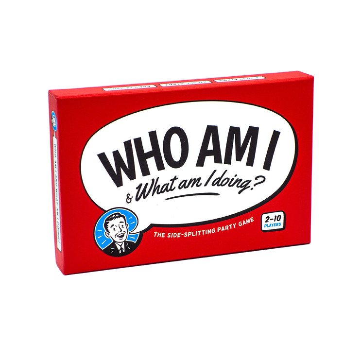 Who Am I Card Board Game (ภาษาอังกฤษ) - บอร์ดเกม โค้ดเนมส