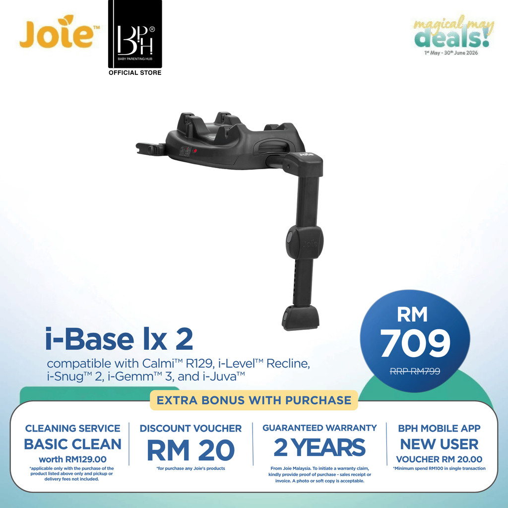 Joie i-Base LX 2 (เข้ากันได้กับ CalmiTM R129, i-LevelTM Recline, i-QuestTM, i-SnugTM 2, i-GemmTM 3, 