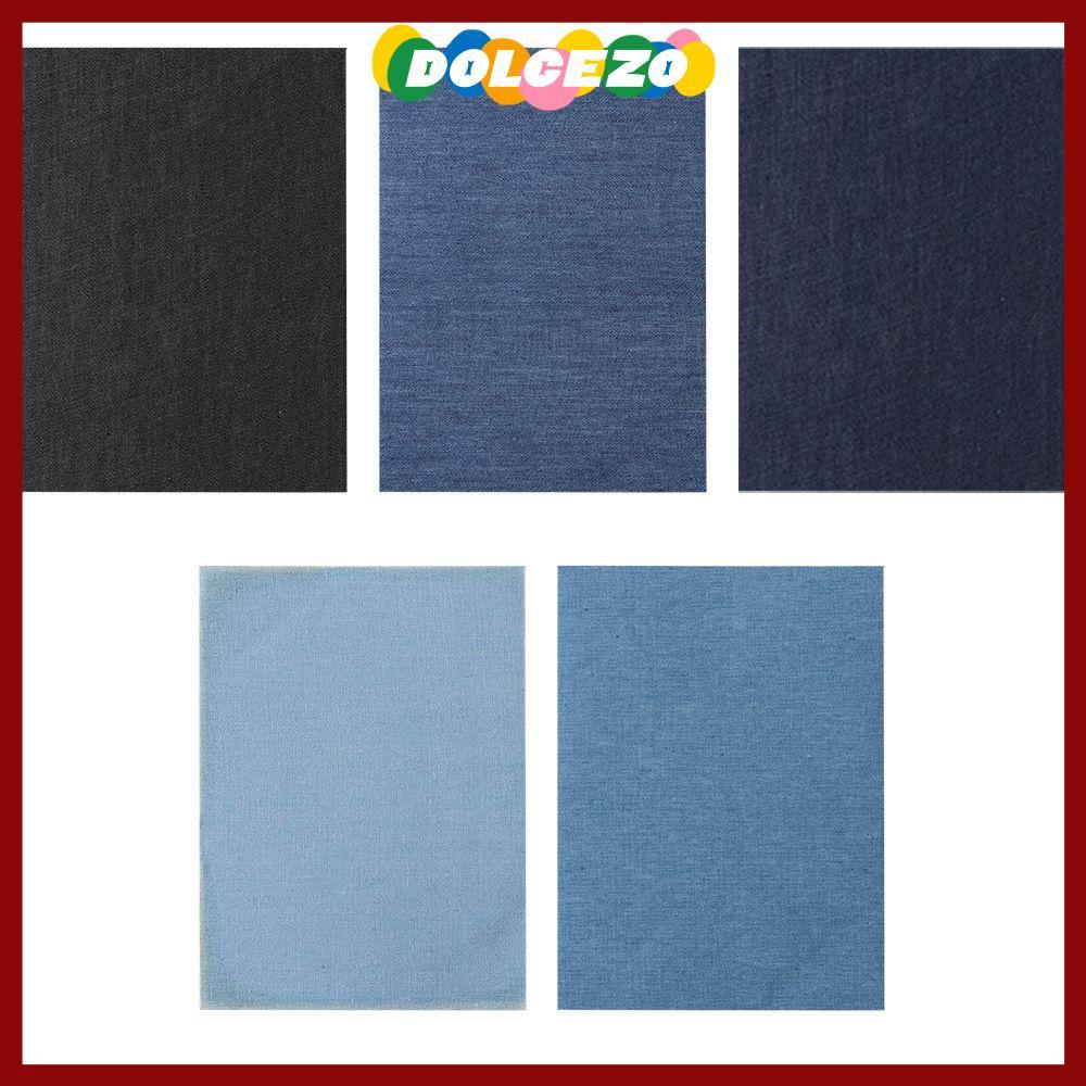 จัดส่งจากประเทศไทยDOLCEZO Jean Patch Art Sewing Accessories Denim Decorative Clothes Stickers