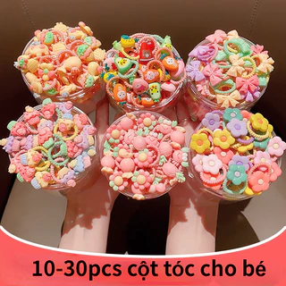 เด็กขนาดเล็กไม่เจ็บผมเชือกผมเวอร์ชั่นเกาหลีน่ารัก30ชิ้นยางรัดเครื่องประดับผม