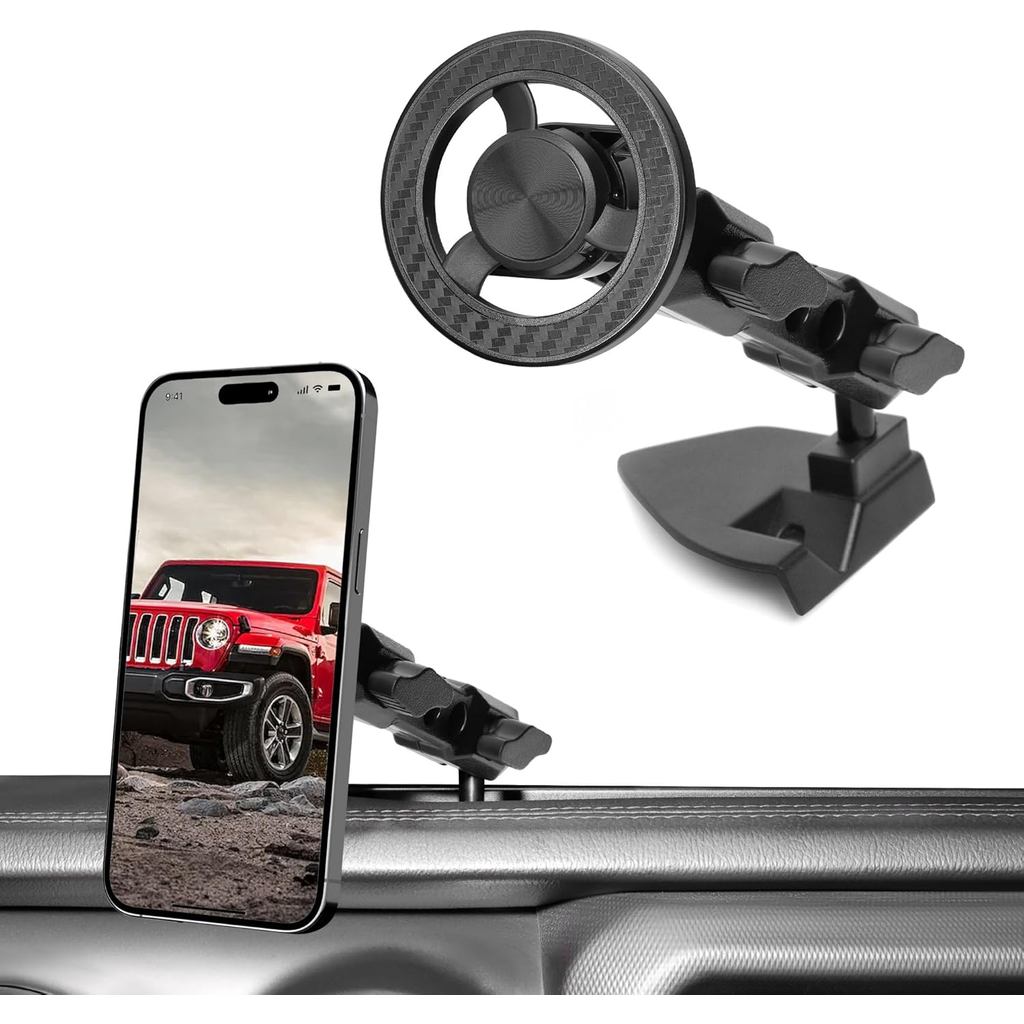 Sukemichi โทรศัพท์สําหรับ 2018-2023 Jeep Wrangler, Dash Mount สําหรับ Jeep Wrangler JL JLU 4XE Jeep 