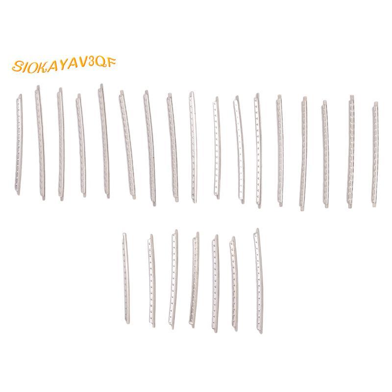 2.2MM กีตาร์ไฟฟ้าอะคูสติก 24 Frets Fret Wire Fret ชุดลวด, สีเงิน