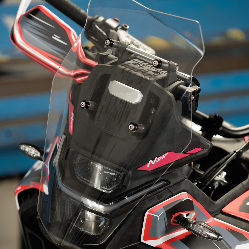 LQ สำหรับ CFMOTO 450MT 450 MT IBEX450 กระจก 450MT แรลลี่กระจก 450MT กระจก 450MT ป้องกันแสงระบบ