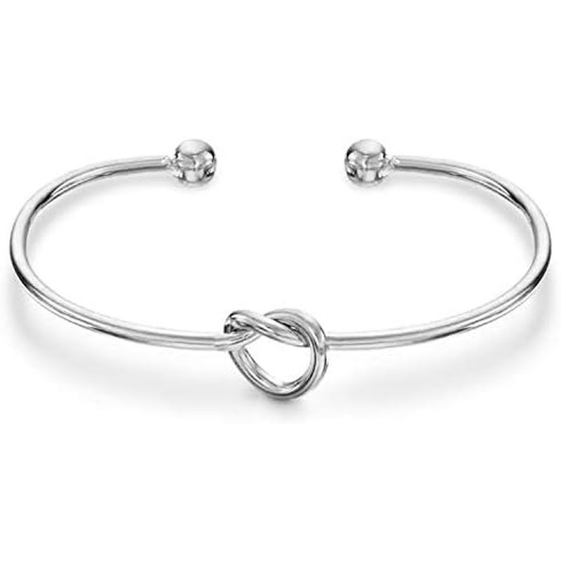 B forever love B สร้อยข้อมือปม 1 อันแบบปรับได้ I สําหรับผู้หญิง 1 14k p