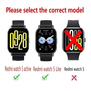 สําหรับ Xiaomi Redmi Watch 5 Active/5 Lite สร้อยข้อมือซิลิโคน Fo Xiaomi นาฬิกา S5/Redmi นาฬิกา 3 Active/3 Lite Breathable Sport Band