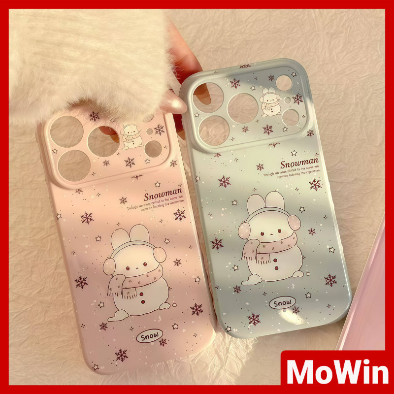 Mowin Case - เคสโทรศัพท์ รูปหัวใจ เนื้อนุ่มเงา ใช้ได้กับเคส iPhone 11 เคส iPhone 17 Pro Max ตุ๊กตาหิ