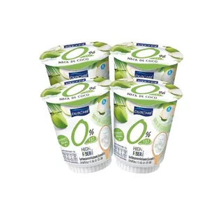 [สินค้าส่งด่วน] ดัชชี่ โยเกิร์ต ไขมัน 0% ผสมวุ้นมะพร้าว 125 กรัม แพ็ค 4 DUTCHIE YOGURT 0% FAT WITH NATA DE COCO