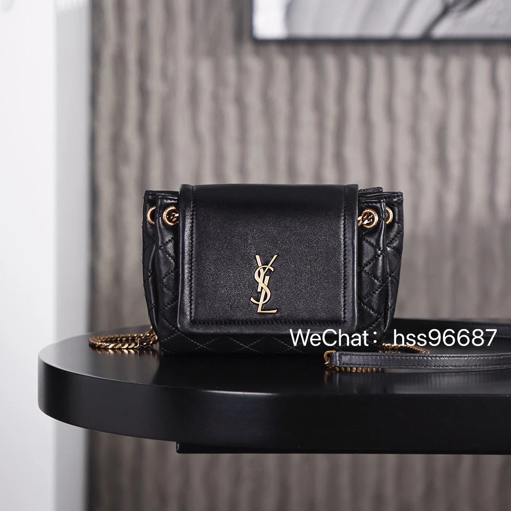 Saint Laurent YSL Cloud Bag กระเป๋าหนังลูกวัวแท้ สำหรับสะพายข้างและไหล่