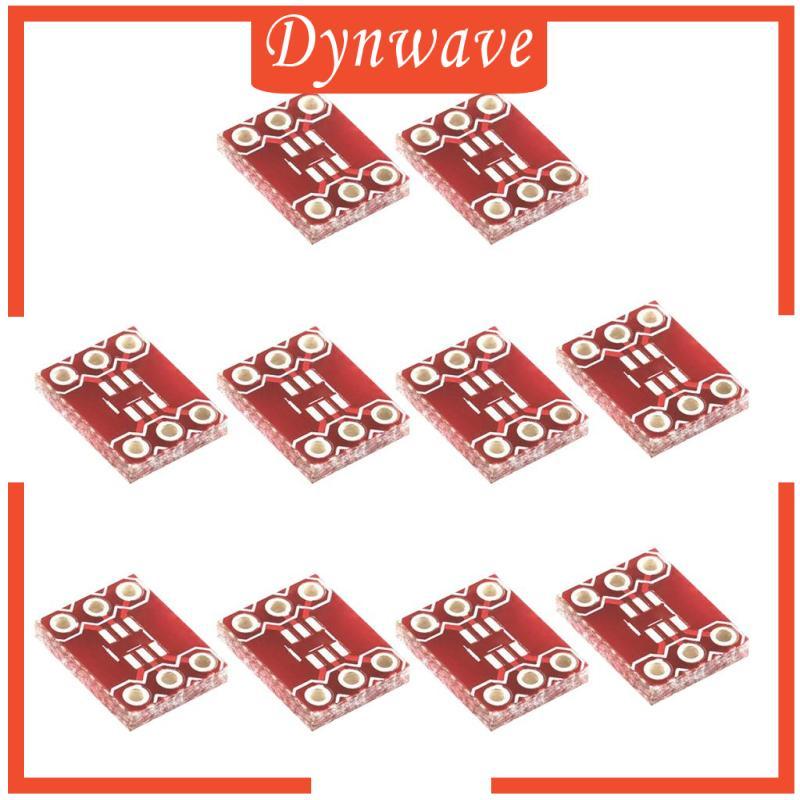 [Dynwave] ชุด 10 ชิ้น 6 พิน SOT23 เป็นอะแดปเตอร์ DIP บอร์ด PCB ตัวแปลง SMD บอร์ด DIY