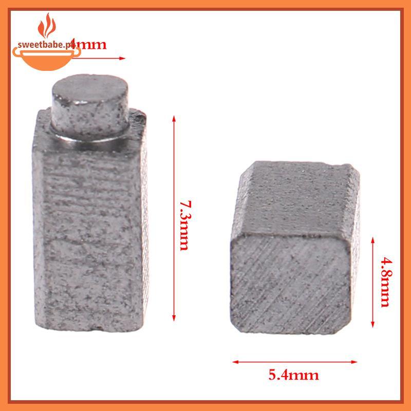 หวาน 2 ชิ้นคาร์บอนแปรงมอเตอร์สําหรับ Dremel 3000 200 สําหรับมอเตอร์โรตารี่ไฟฟ้าเครื่องมือแปรงซ่อม Pa