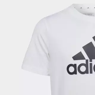 adidas ไลฟ์สไตล์ เสื้อยืดผ้าฝ้าย Essentials Big Logo เด็ก สีขาว IB1670