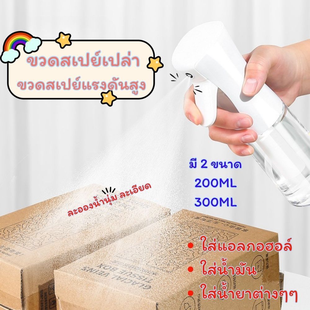 ขวดสเปรย์แรงดัน แบบพกพา ฉีดแรงละอองละเอียด ใช้งานง่าย อเนกประสงค์ ขวดพ่นยา พ่นน้ำ