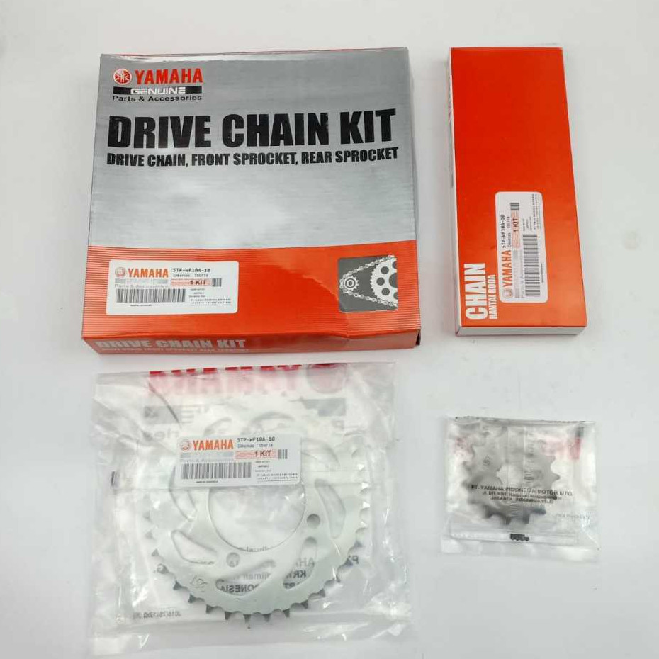 Jupiter Z gearset - โซ่มอเตอร์ไซค์ Jupiter Z - ชุดเกียร์ vega r 5TP Rejeki Motor Part