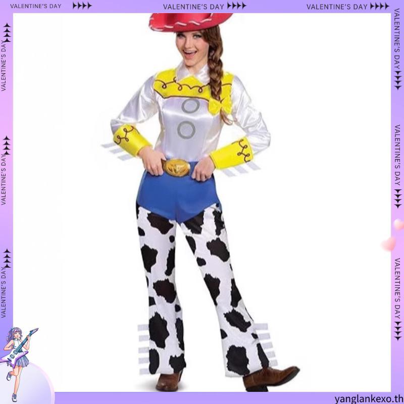 Jessie Toy Story เครื่องแต่งกาย cowgirl jessie disney Toy Story ชุดเด็ก
