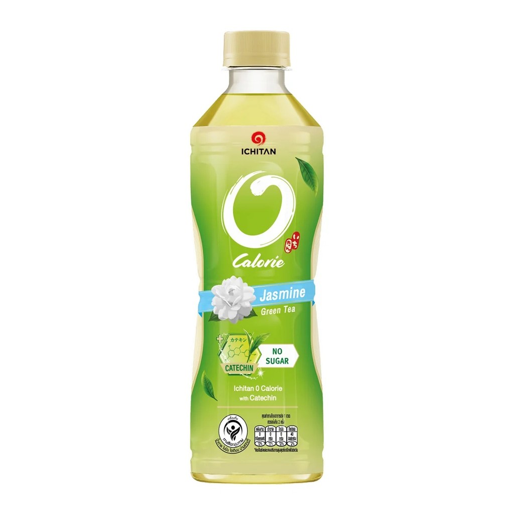 อิชิตัน ชาเขียวมะลิไม่มีน้ำตาล(Ichitan Sugar-Free Jasmine Green Tea 420ml.)