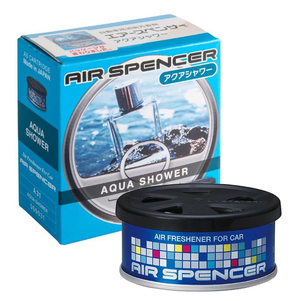 ตลับน้ำหอมปรับอากาศรถยนต์ Air Spencer A31 Aqua Shower แบบรีฟิล 40g | Air Spencer A31 Aqua Shower Car