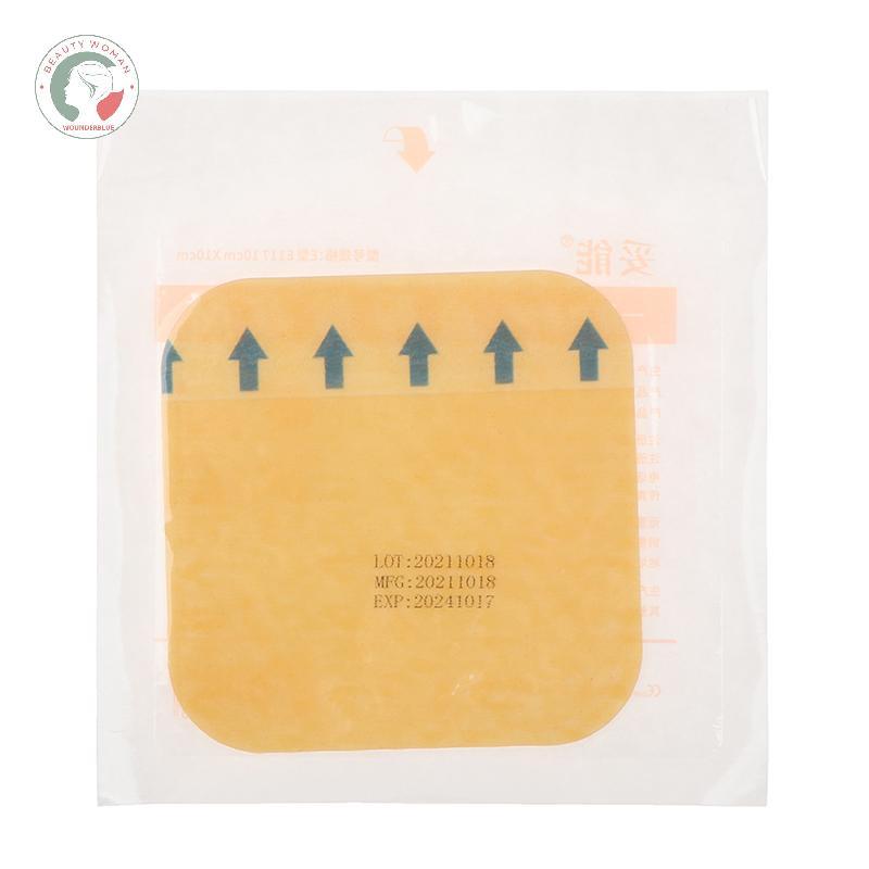 [OU] 1 ชิ้น Hydrocolloid กาว Dressing Wound Dressing Thin Healing Pad แพทช์ TH