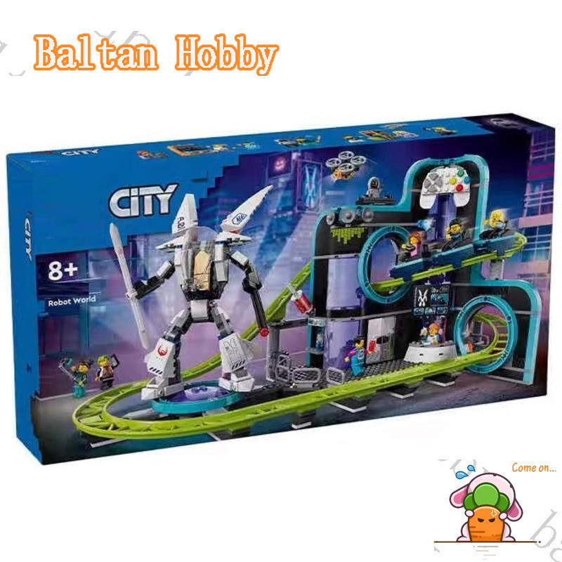 GMR ของเล่น GM1Y เข้ากันได้กับบล็อกตัวต่อ Robot World ขนาด 60421 EC2