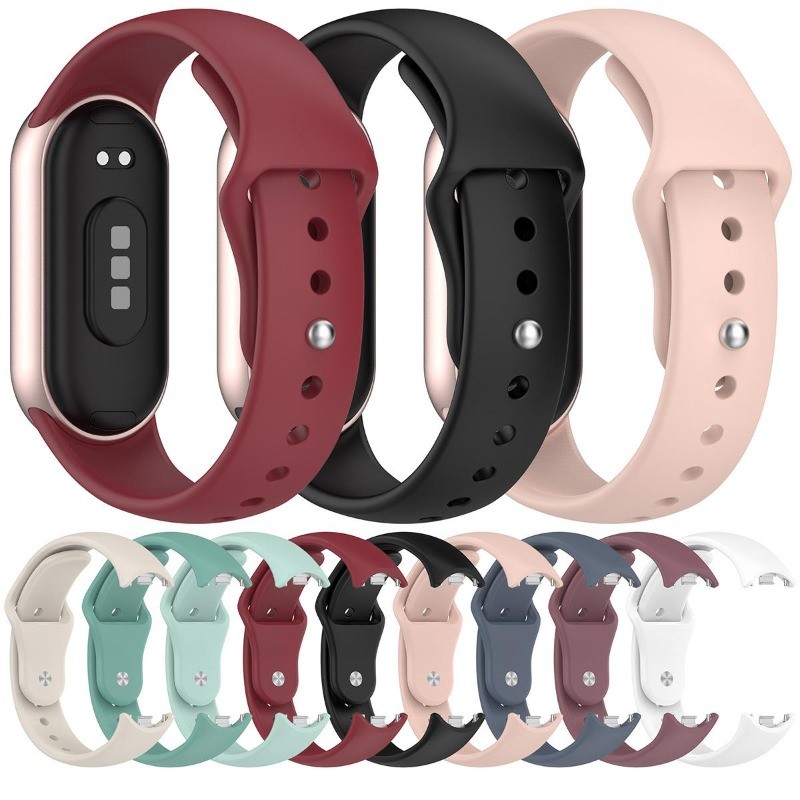 2in1 คลุมทั้งหมดกรณี + สายรัดซิลิโคนสําหรับ Xiaomi Mi รูปที่ 5