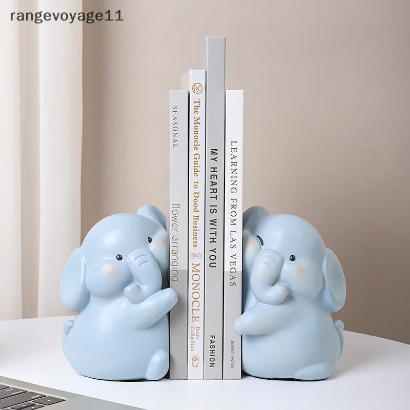 [Range11] น่ารักการ์ตูน Du กอดสัตว์หนังสือสิ้นสุดหนังสือผู้ถือตกแต่ง Bookends สําหรับโต๊ะสํานักงานบ้