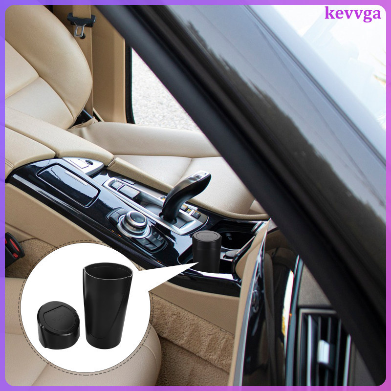 Car Mounting Rubbish Bin ถังขยะอัตโนมัติสําหรับรถยนต์ภายในถังคอนเทนเนอร์ kevvga