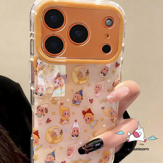 เหมาะสำหรับ OPPO Reno 11 12 14 15 12 14 8T 13 15 Pro 6 6Z 7Z 10 5F 11F 12F 14F 15F ลวดลายดาวการ์ตูน IMD กรณีโทรศัพท์