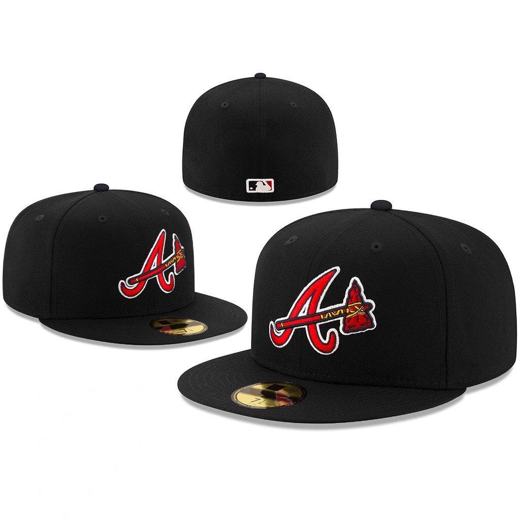 หมวกเบสบอลคุณภาพดีจากแบรนด์ Atlanta Braves MLB แบบแฟชั่น #C-1101