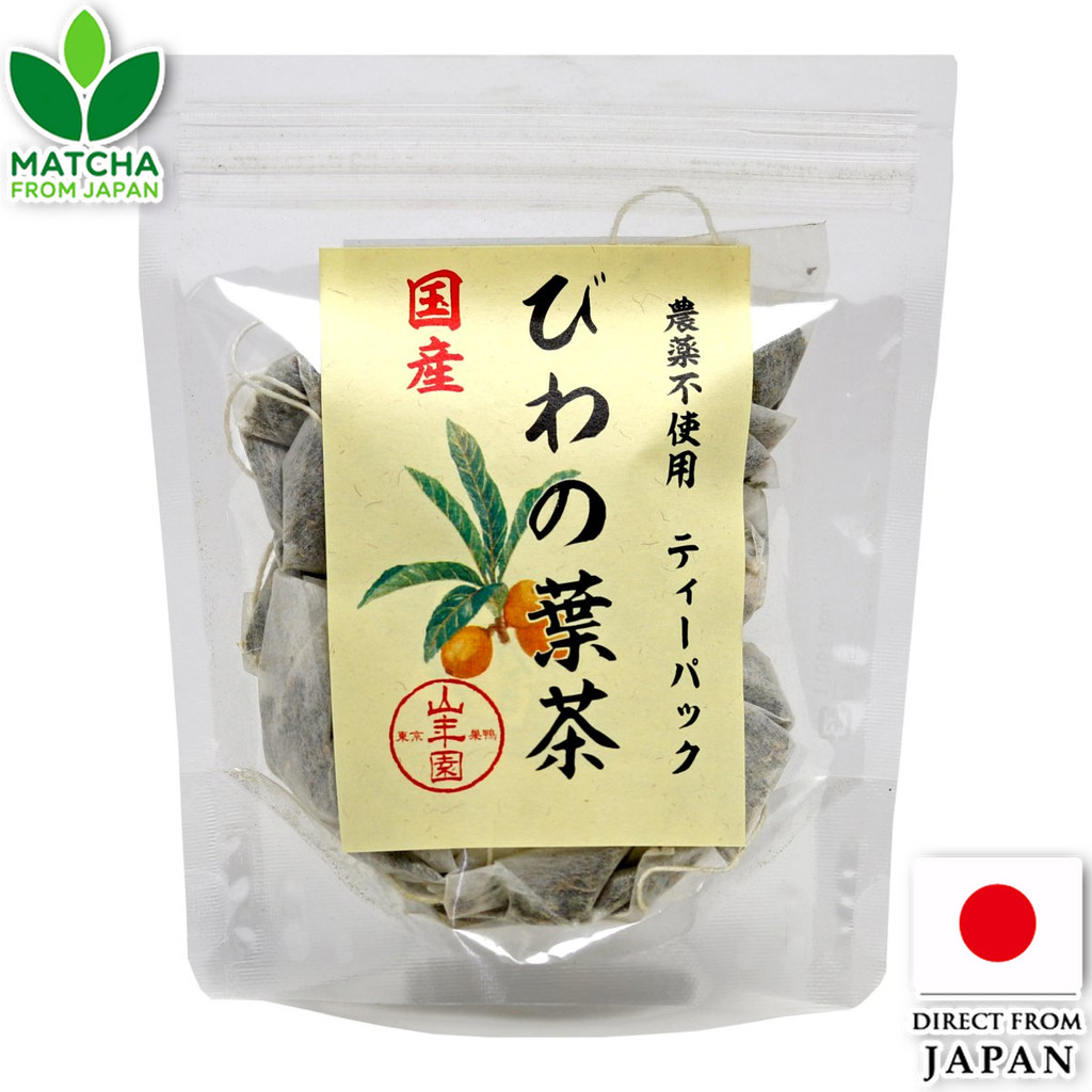 Yamatoshi-en 100% Japanese Biwa Leaf Tea Tea Bag Traditional Smooth Taste