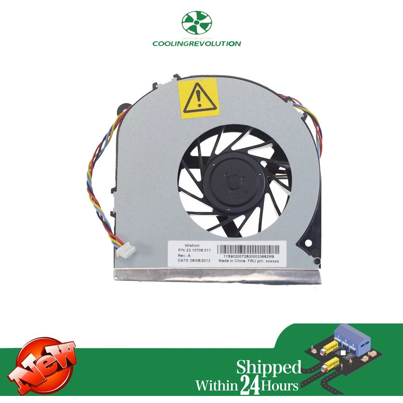 All-in-One พัดลมระบายความร้อน KSB0705HA-A DC5V 0.60A 4Pin สําหรับ Lenovo IdeaCentre C345 C445-031 FR