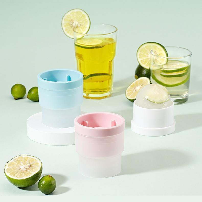 1pcs or 3pcs/Set พิมพ์น้ำแข็งวงกลม ice maker ขนาด 6 cm. แม่พิมพ์น้ำแข็งวงกลม DIY ไอซ์บอล ที่ทำน้ำแข็งวงกลม ขนาดเส้นผ่านศ