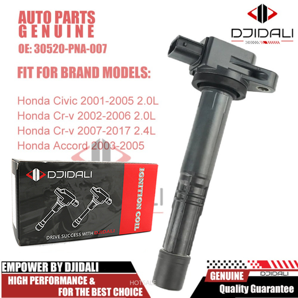 คอยล์จุดระเบิดใหม่ล่าสุด for honda civic fa/fd/fg 2005-2011 cr v accord 2003 ถึง 2005 odyssyey 30520-pna-007