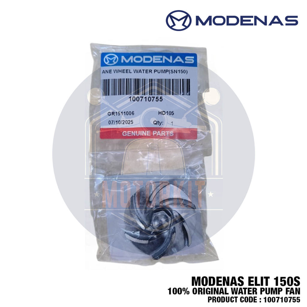 MODENAS ELIT 150S 150 S SN150 ปั๊มน้ําพัดลมล้อ KIPAS PAM AIR 100710755