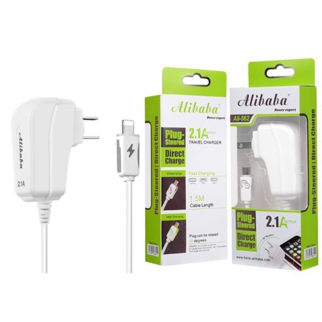 Direct Charger Alibaba Ali-562 Fast Charger 1.5M ความเร็วสูงสําหรับ iOs/5s/6s