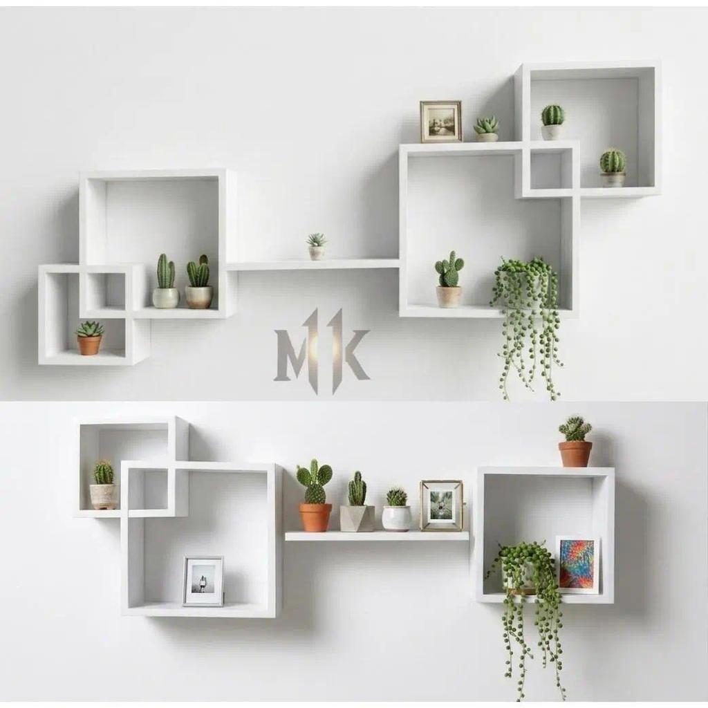 FLOATING CHALL SHELF, WALL DECORTIVE SHELF - MINIMALIST AESTHETIC WALL DECORATIVE SHELF MK
