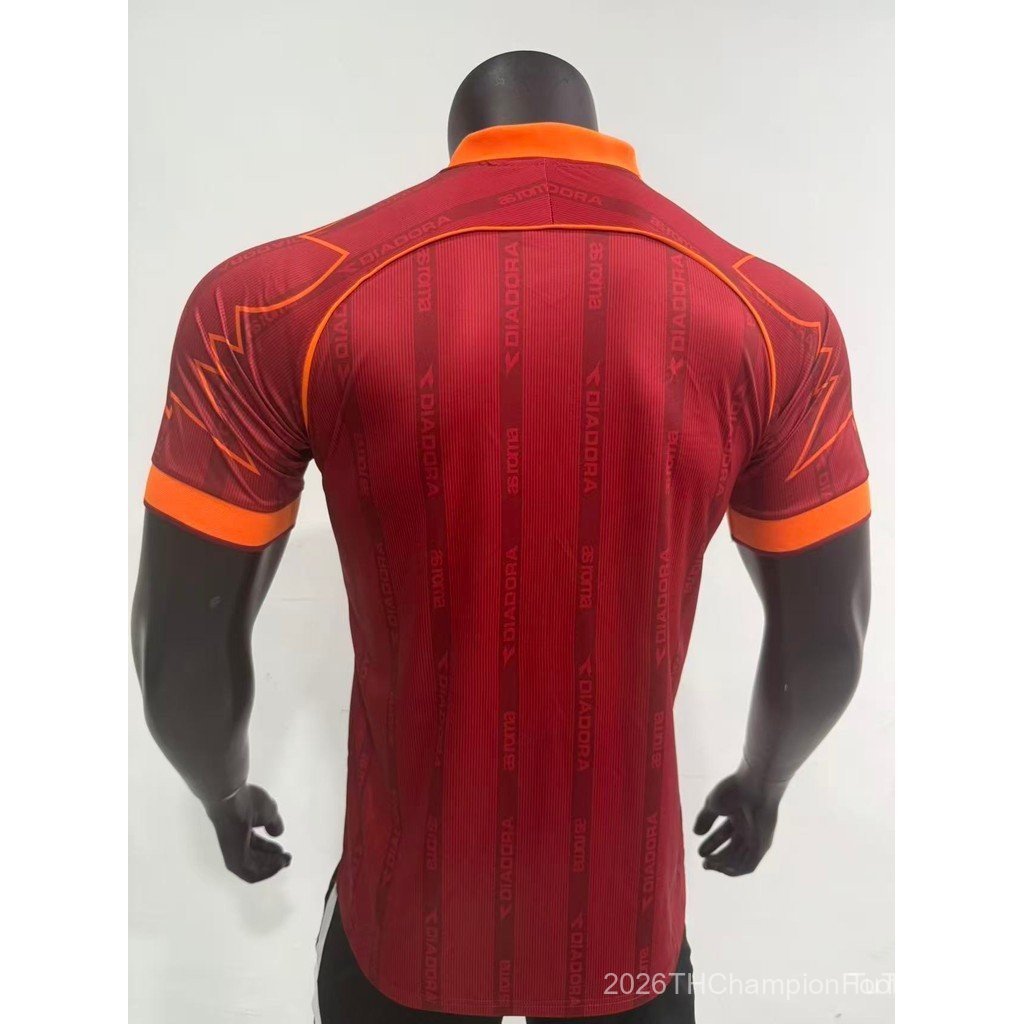 Retro SSS+High Quality Retro 99-00 Roma Football Jersey, Short Sleeve Jersey NOGI