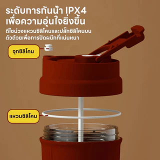 MIPH ถ้วยผสมอัตโนมัติ ถ้วยกาแฟไฟ USB 450ml แก้วคนไฟฟ้า เชคง่าย แก้วปั่นพบพา แก้วเชคโปรตีน