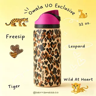 【Owala ของแท้】24oz/30oz/32oz พร้อมสต็อก สไตล์ใหม่ ฟรีจิบ ถ้วยผลไม้ดื่มคู่ 304 สแตนเลส ฉนวนกันความร้อนถ้วยเก็บความเย็นข้ามพรมแดนร้อนขายมูลค่าสูงจับถ้วยสนูปปี้เคทีแมว