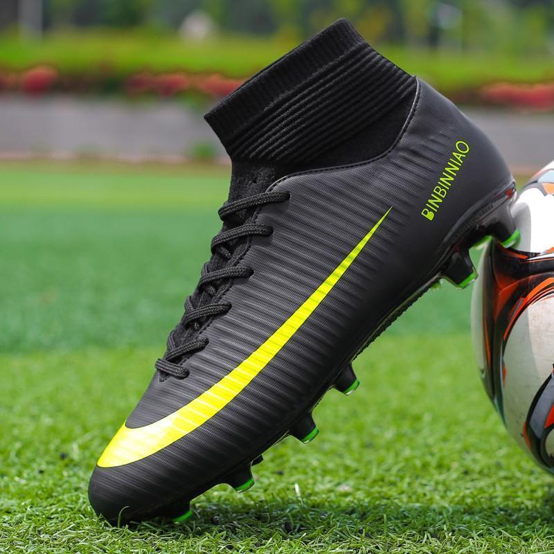 【SALE】รองเท้าฟุตบอล 35-45 FG Soccer shoes mercurial CR7