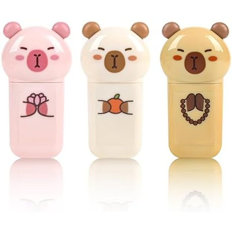 3 Pack Capybara Correction Tape Cartoon Correction Tape Cute White Out Cute Capy School Supplies for