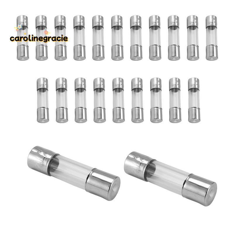20 x 250 V 2A F2AL Quick F link ฟิวส์หลอดแก้ว 5 มม. x 20 มม.
