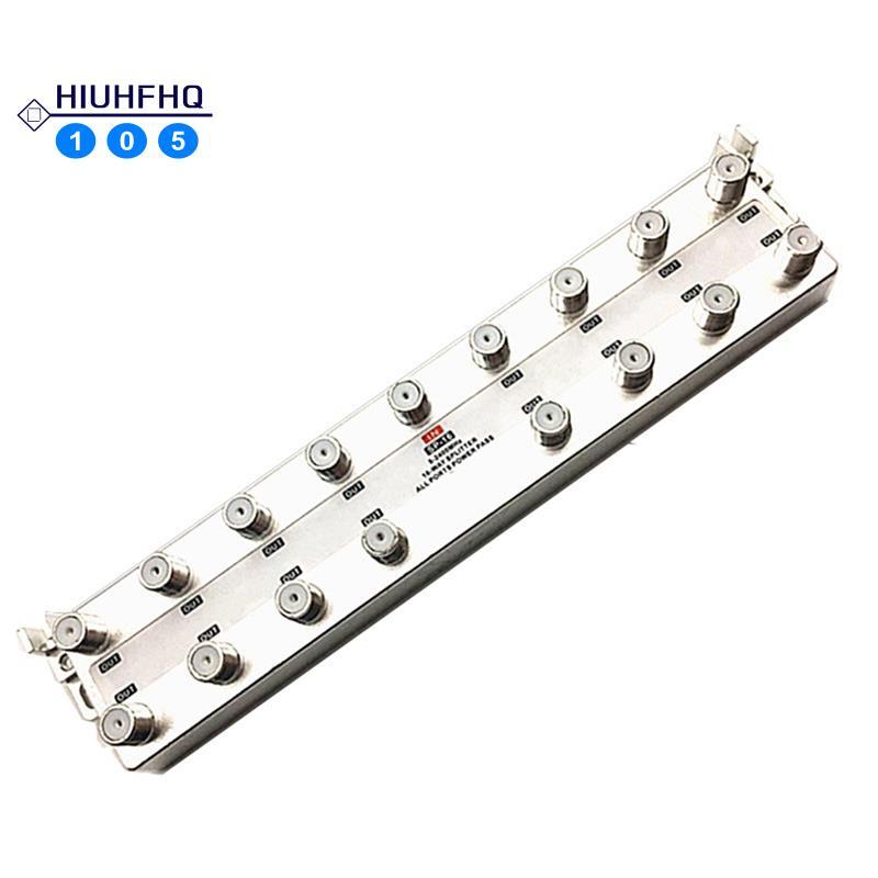 Hiuhfhq1065-52400 MHz 16 Way Out Cable TV Splitter Signal Booster Distribution สําหรับเครื่องผสมสัญญ