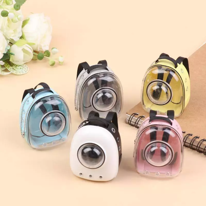 กระเป๋าเป้ตุ๊กตาขนาดเล็ก ลายแมว สำหรับบ้านตุ๊กตา thumbnail 8