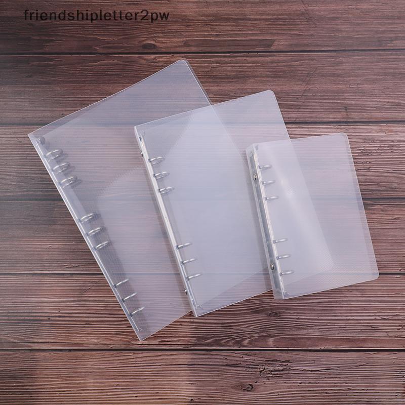 (แฟน) creative transparent Twpal pp binder shell a6 a5 six-Hole b5 nine-Hole folder (TH)