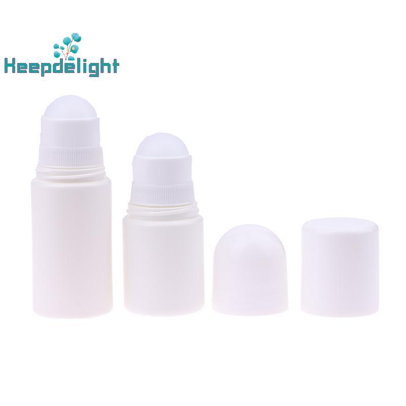 [Keepdelight] ขวดลูกกลิ้งขนาด 30ML-100ML สําหรับขวดเปล่ารีฟิลม้วนบนขวดภาชนะระงับกลิ่นกาย DIY