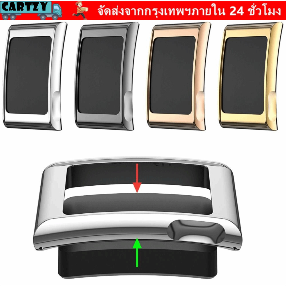 CARTZY กรอบโลหะ, อุปกรณ์เสริมนาฬิกา 22 มม. ฝาครอบกันชน, เคสกันกระแทกรอบด้านสําหรับ Huami Amazfit Helio