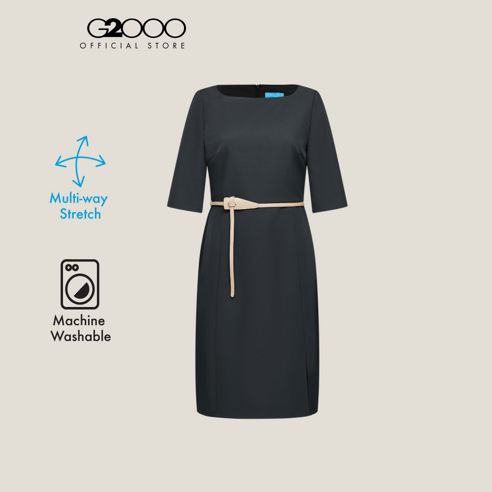 G2000 เดรสสำหรับผู้หญิง Fitted Shape รุ่น 5123107599 BLACK