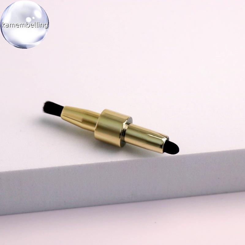 Kaembelling 4in1 ชุดแปรงแต่งหน้าสําหรับอายแชโดว์ Foundation คอนซีลเลอร์ Lip Handy แปรงแบบพกพาสําหรับ