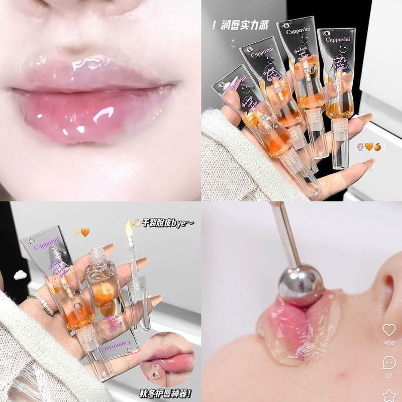Lip SPA Oil~Moisturizing Moisturizing Lip Saviour Lip Essence Oil Deep Nourishing Fade Lip Lines นัก