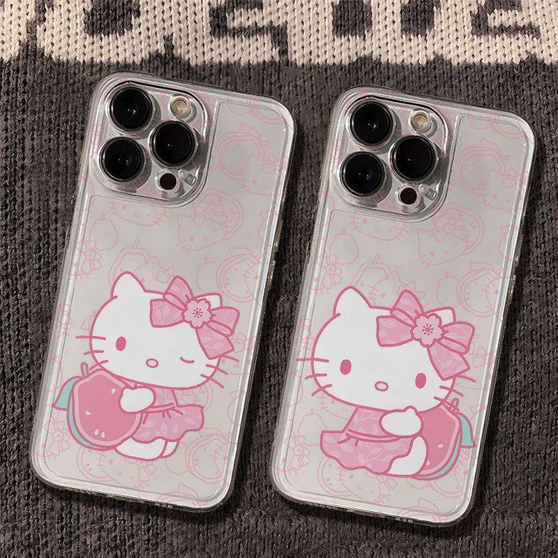 Inkk Guava KittyปลอกใสสําหรับiPhone 17 Air 16e 16 15 14 13 12 11 Pro XS Max X XR 8 7 6s 6 Plus Soft 