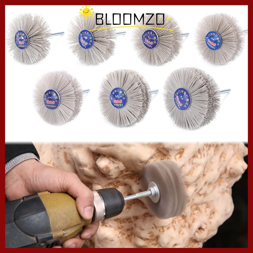 CODBLOOMZO แปรงล้อไนลอน Mahogany Polishing Grind Buff Deburring เครื่องบด